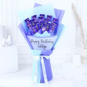 Chocolate Bar Birthday Bouquet